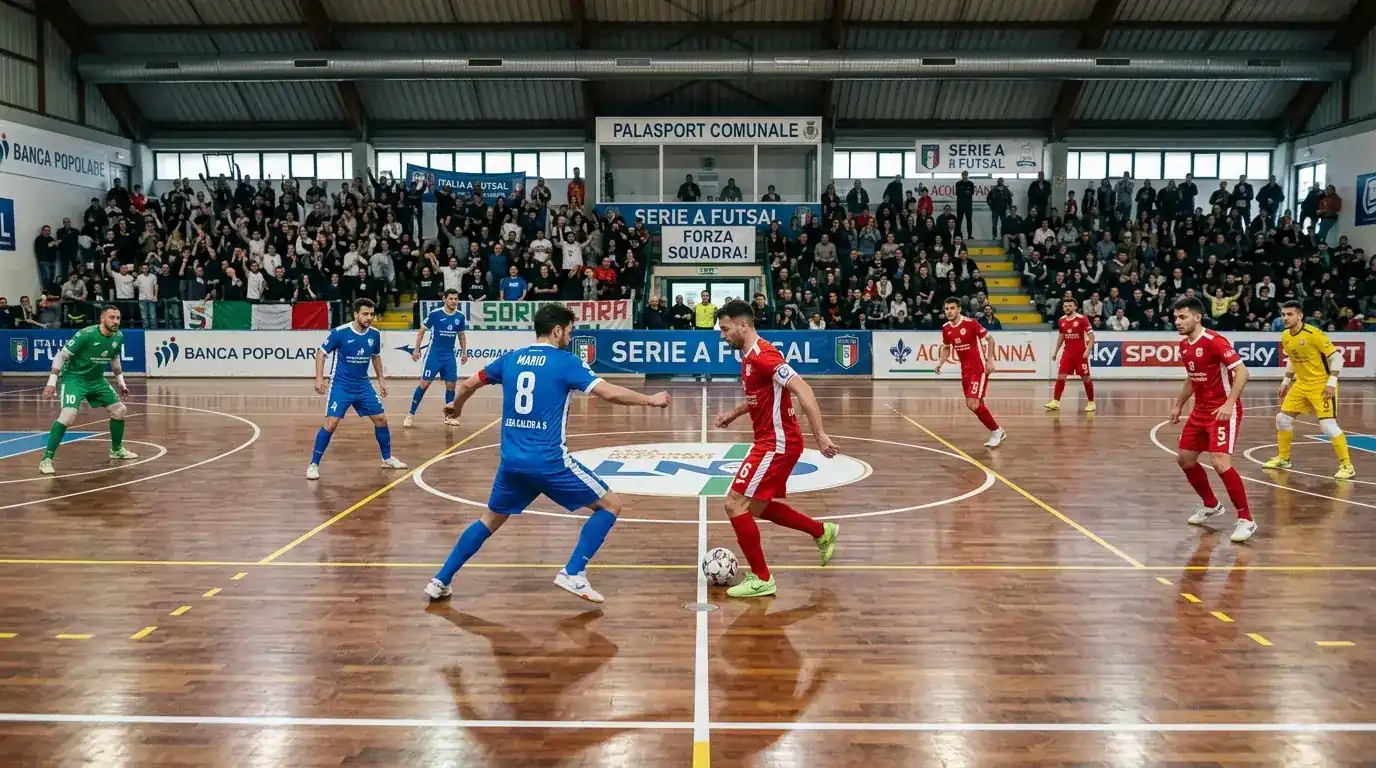 Scontro di metà classifica di Serie A calcio a 5 italiana fra due squadre con stili simmetrici