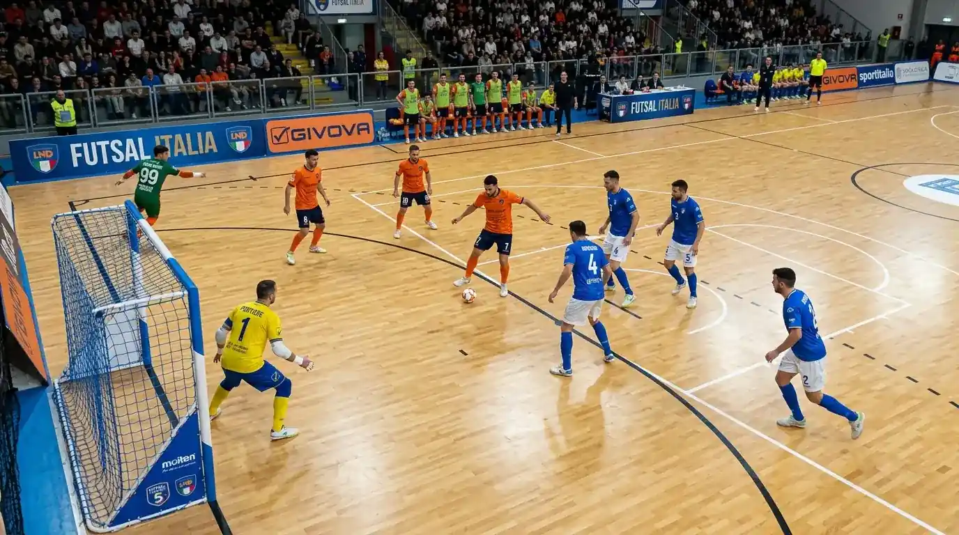 Portiere volante e quote live: scommesse futsal in tempo reale